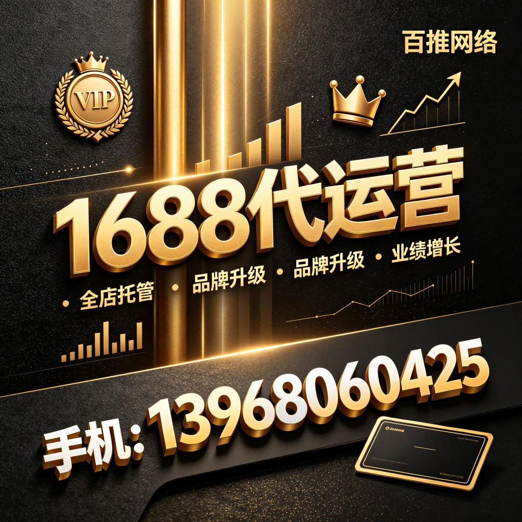 1688代运营公司推荐